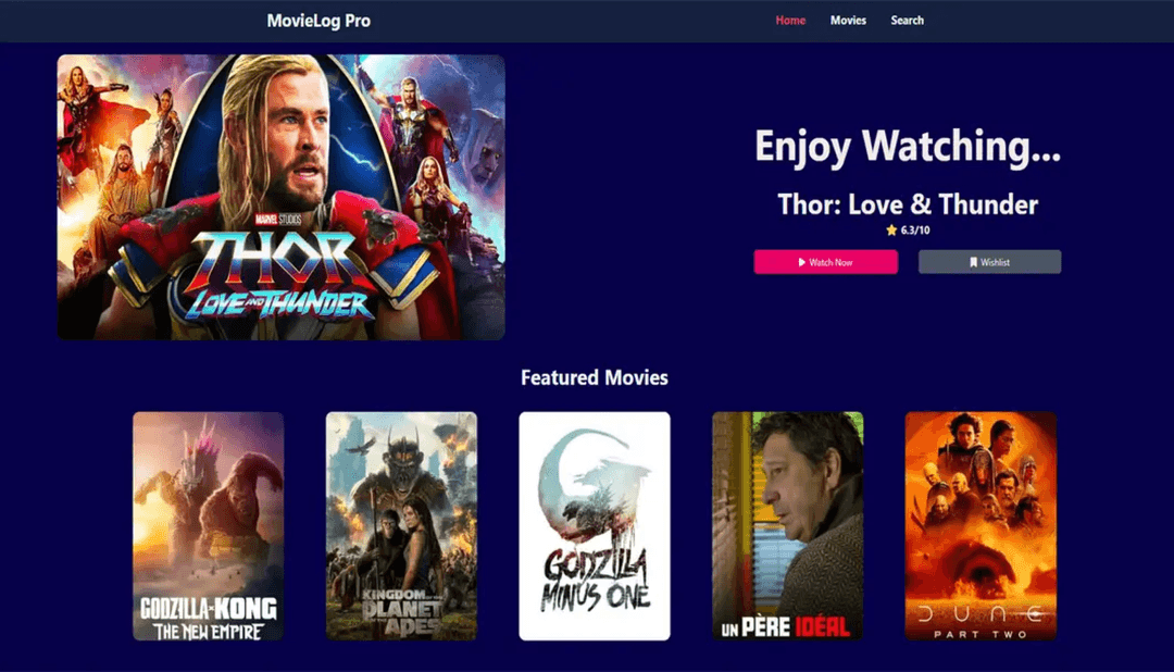 MovieLog Pro